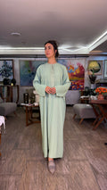 Kaftan without Belt with Randa (handmade) - TOO LONG TO PRODUCE
