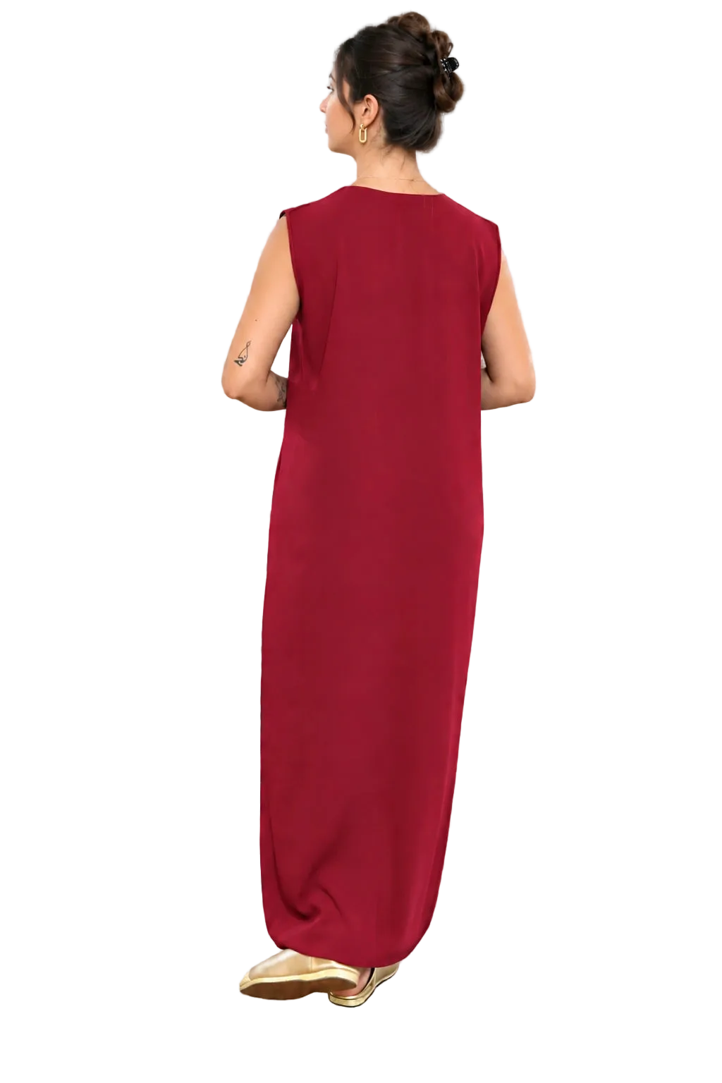 Moroccan Kmiss ton sur ton with cord
