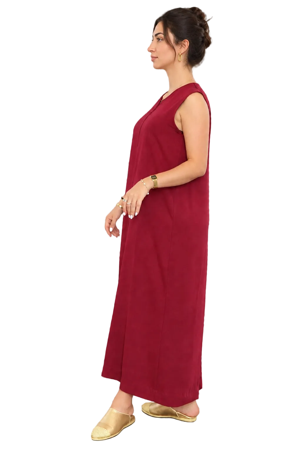 Moroccan Kmiss ton sur ton with cord