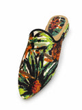Multicolour Botanical Babouches