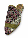 Multicolour Patchwork Babouches