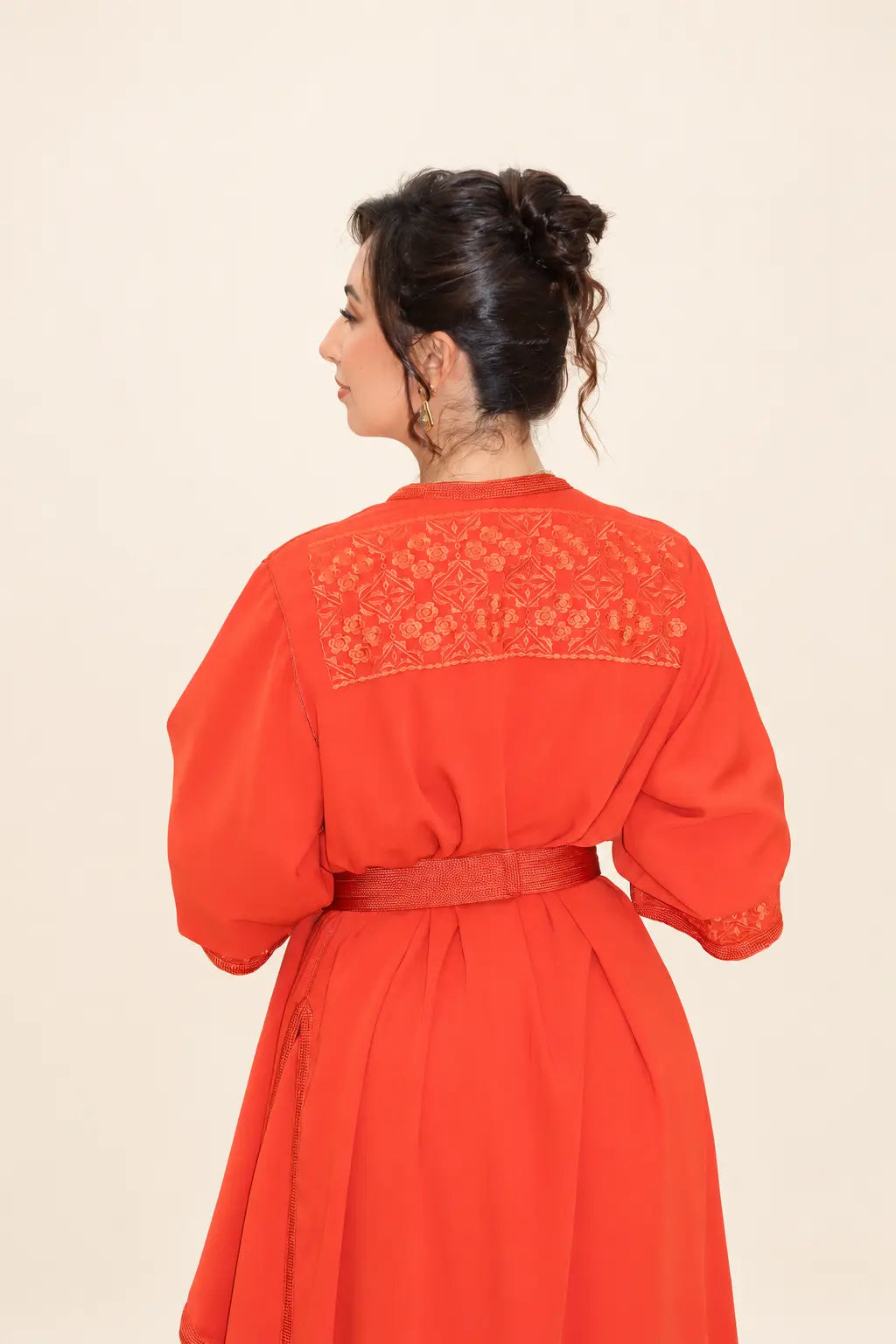 Tenue 2 Pieces rouge – vue de dos