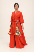 Tenue 2 Pieces rouge – vue frontale